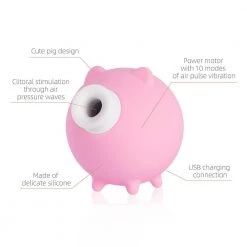 Honey Play Box Piggie Puff - Air Pulse Clit Vibrator