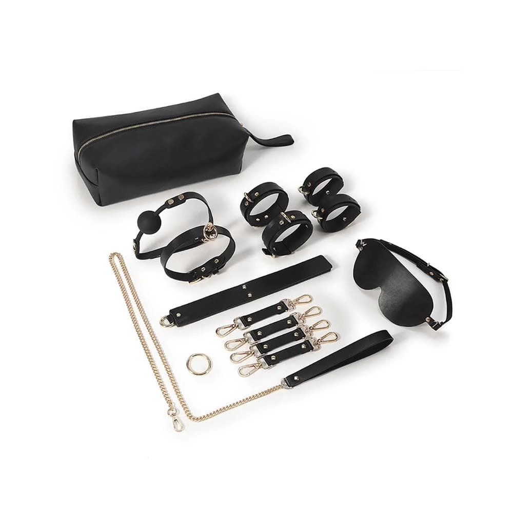 Honey Play Box Fabiana - Restraint Kit Genuine Leather New 3 Honey Play Box Fabiana - Restraint Kit Genuine Leather New