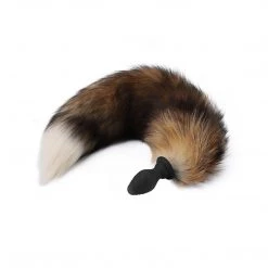 Honey Play Box Lillian - Detachable Vibrating Soft Fox Tail Butt Plug Stimulator Anal Toys