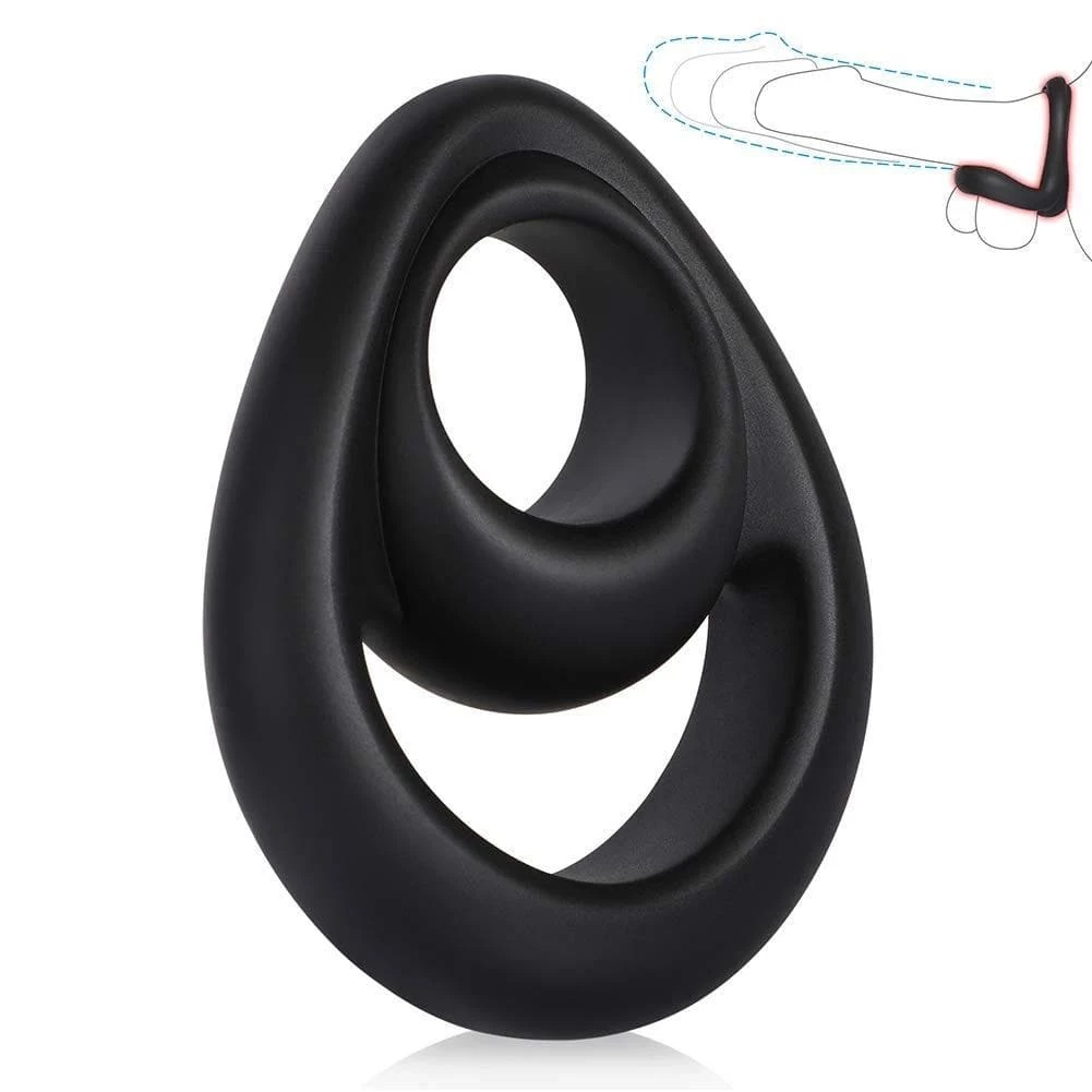 Juntame Dual Penis Ring - Adjustable Cock Ring 3 Juntame Dual Penis Ring - Adjustable Cock Ring