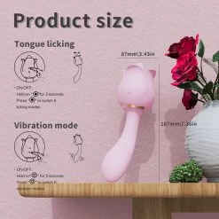 Honey Play Box Vibrators Brenda - The Rose Clit Licker & G-spot Vibrator