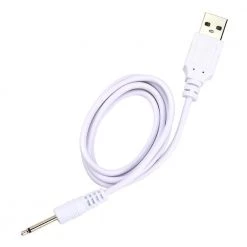 Juntame Lubes & Better Sex Vibrator USB Adapter Cord 2.5mm Replacement DC Massager Charging Cable