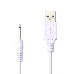 Juntame Lubes & Better Sex Vibrator USB Adapter Cord 2.5mm Replacement DC Massager Charging Cable