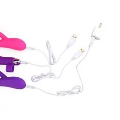 Juntame Lubes & Better Sex Vibrator USB Adapter Cord 2.5mm Replacement DC Massager Charging Cable