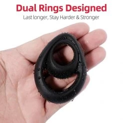 Juntame Dual Penis Ring - Adjustable Cock Ring 11 Juntame Dual Penis Ring - Adjustable Cock Ring