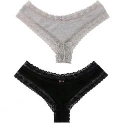 LYPS Sexy Lingerie Cotton Cheeky Panty 2-Pack