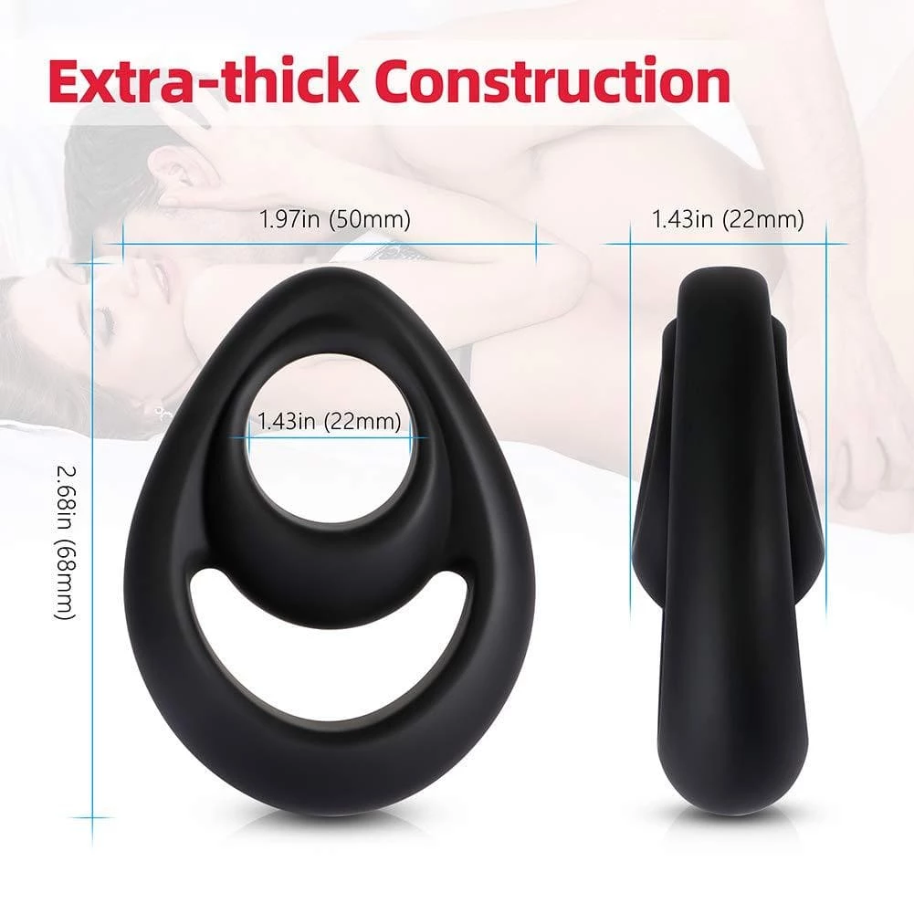 Juntame Dual Penis Ring - Adjustable Cock Ring 8 Juntame Dual Penis Ring - Adjustable Cock Ring