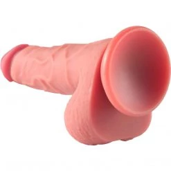 Honey Play Box Hansen - Silicone Cyberskin Dildo Suction Cup 6 Inch