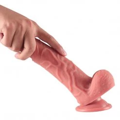 Honey Play Box Hansen - Silicone Cyberskin Dildo Suction Cup 6 Inch