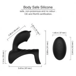 Honey Play Box Hi Fun - Remote Controlled Vibrating Penis Ring For Couples Cock Rings