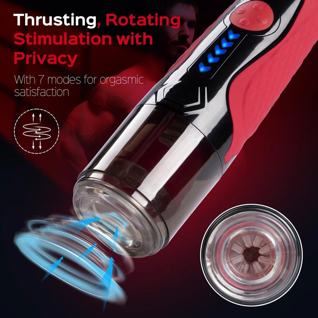 Juntame US Official Store | Shop Adult Sex Toys And Lingerie Patrick – Automatic Rotating & Thrusting Male Masturbator New 4 Juntame US Official Store | Shop Adult Sex Toys And Lingerie Patrick – Automatic Rotating & Thrusting Male Masturbator New