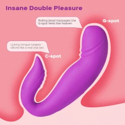 Juntame-Toys Vibrators Dolphin - Dual-Motor Rolling G-spot & Clitoral Vibrator