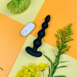 Honey Play Box Ripple - Vibrating Anal Bead Plug