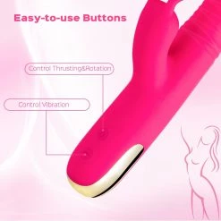 Juntame-Toys Beauty - Thrusting Rabbit Vibrator