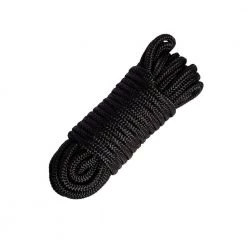 Honey Play Box Nylon Bondage Rope Tying 16 Ft - Black
