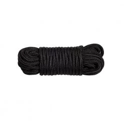 Honey Play Box Nylon Bondage Rope Tying 16 Ft - Black