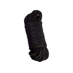 Honey Play Box Nylon Bondage Rope Tying 16 Ft - Black