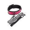 Honey Play Box Power Play Collar & Leash - Pink Handcuffs & Restraints