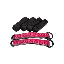 Honey Play Box Strap Me Down - Bed Restraints Kit - Pink Handcuffs & Restraints