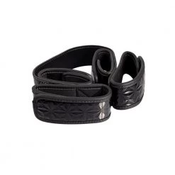 Honey Play Box Soft Spreader Bar BDSM - Black Handcuffs & Restraints