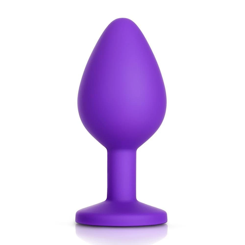 Honey Play Box Anal Toys Pink Gem Purple Silicone Butt Plug 4 Honey Play Box Anal Toys Pink Gem Purple Silicone Butt Plug