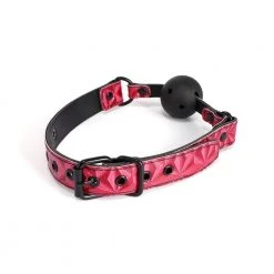 Honey Play Box Ur Mine Ball Gag - Pink Blindfolds & Gags 9 Honey Play Box Ur Mine Ball Gag - Pink Blindfolds & Gags