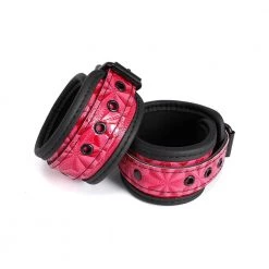 Honey Play Box Kinky Play Wrist Cuffs - Pink