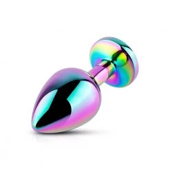 Honey Play Box Rainbow Gem Prism Metal Butt Plug Anal Toys