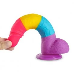 Honey Play Box Leo Avant - Rainbow Suction Cup Dildo 7 Inch