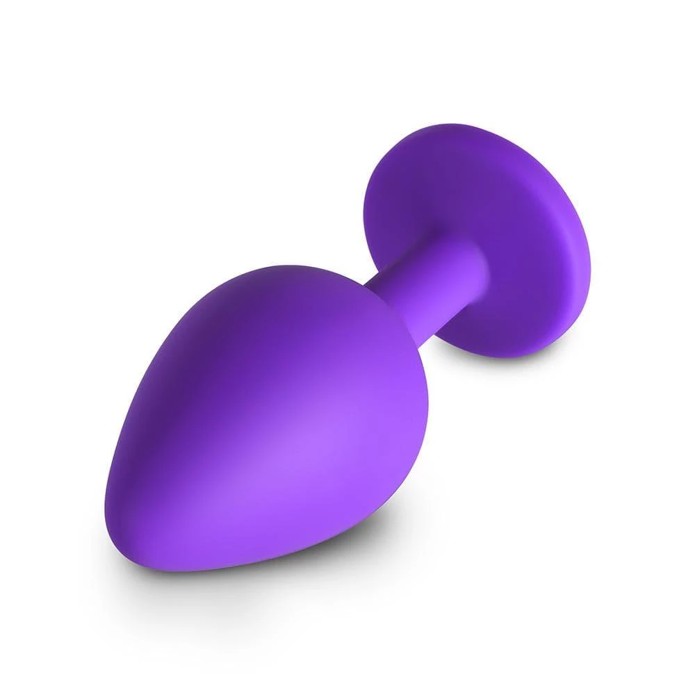 Honey Play Box Anal Toys Purple Gem Purple Silicone Butt Plug 6 Honey Play Box Anal Toys Purple Gem Purple Silicone Butt Plug