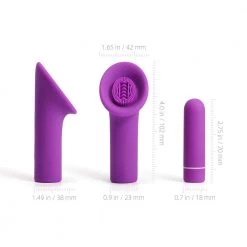 Juntame Vibrators 2 In 1 Detachable Bullet Vibrator