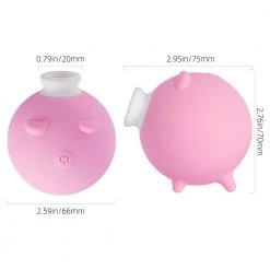 Honey Play Box Piggie Puff - Air Pulse Clit Vibrator