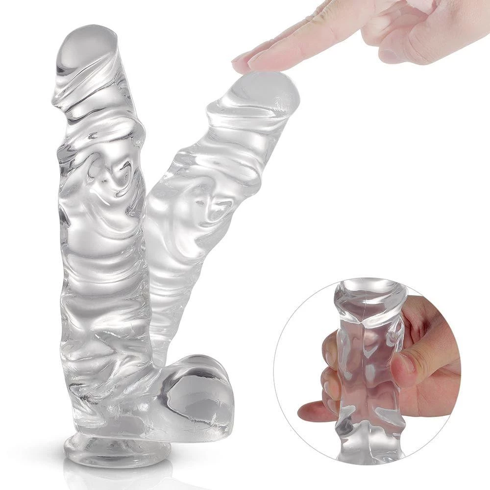 Honey Play Box Mx. Smith - Textured Jelly Suction Cup Dildo 8 Inch 6 Honey Play Box Mx. Smith - Textured Jelly Suction Cup Dildo 8 Inch