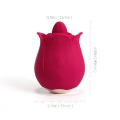Honey Play Box Teresa - The Rose Toy With Tongue Vibrator