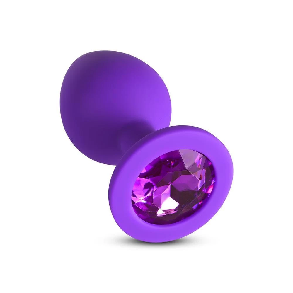 Honey Play Box Anal Toys Purple Gem Purple Silicone Butt Plug 5 Honey Play Box Anal Toys Purple Gem Purple Silicone Butt Plug