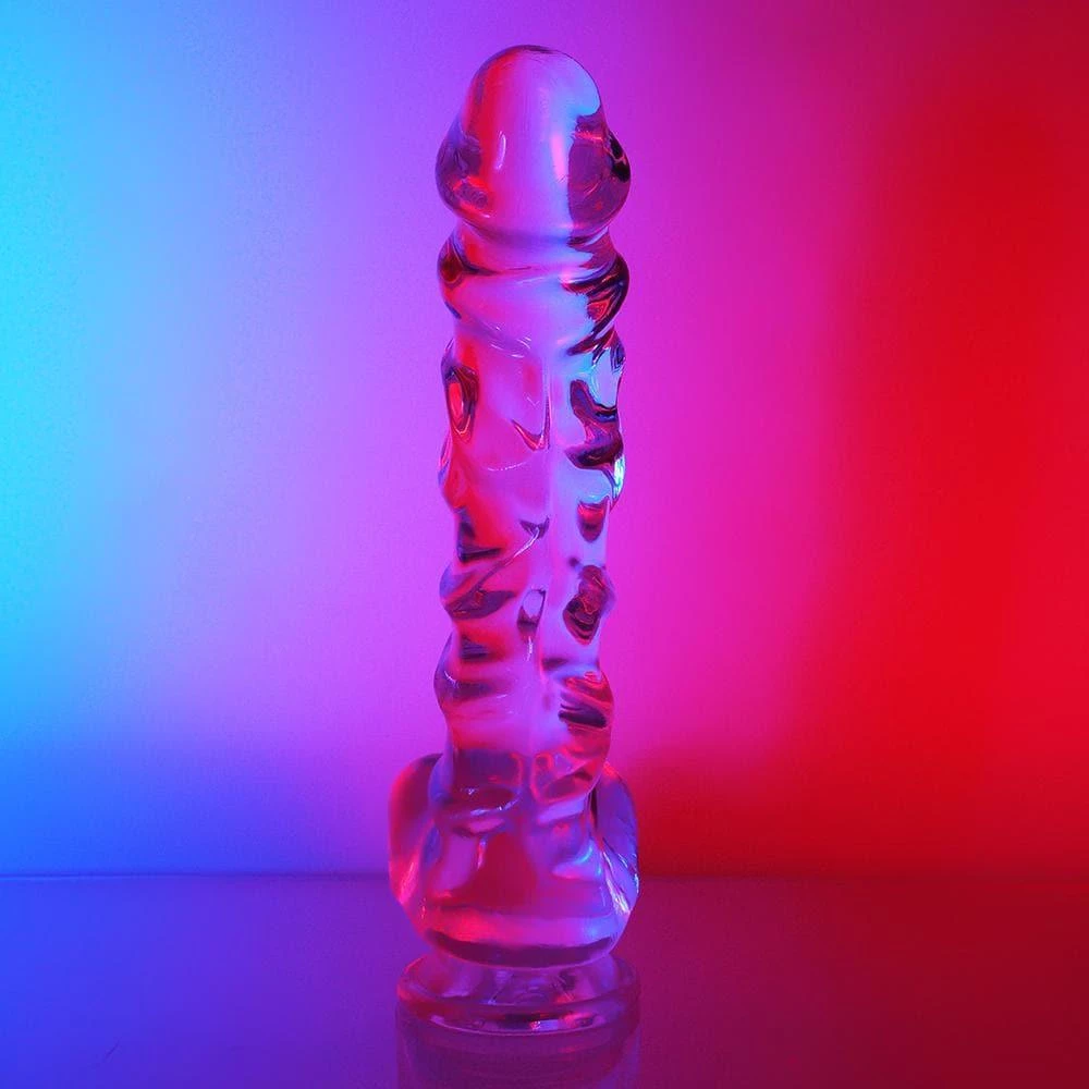 Honey Play Box Mx. Smith - Textured Jelly Suction Cup Dildo 8 Inch 8 Honey Play Box Mx. Smith - Textured Jelly Suction Cup Dildo 8 Inch