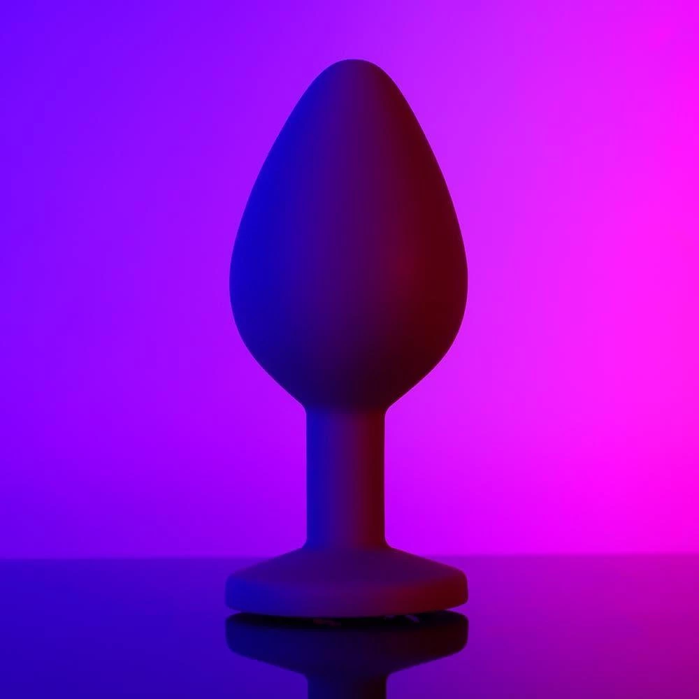 Honey Play Box Anal Toys Light Pink Gem Purple Silicone Butt Plug 9 Honey Play Box Anal Toys Light Pink Gem Purple Silicone Butt Plug