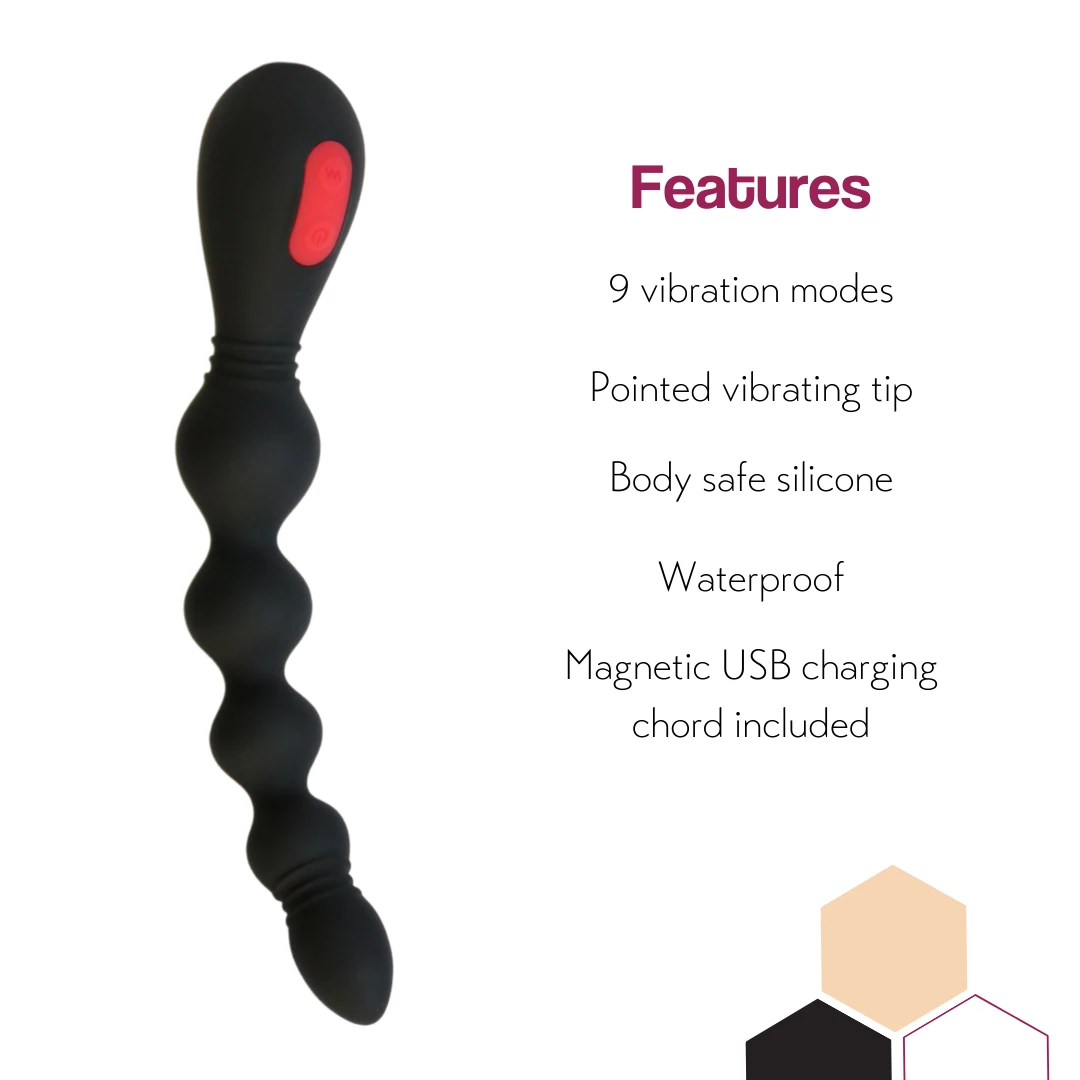 Honey Play Box Defy - Vibrating Silicone Anal Beads Sale 4 Honey Play Box Defy - Vibrating Silicone Anal Beads Sale