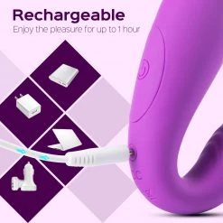 Juntame-Toys Vibrators Dolphin - Dual-Motor Rolling G-spot & Clitoral Vibrator