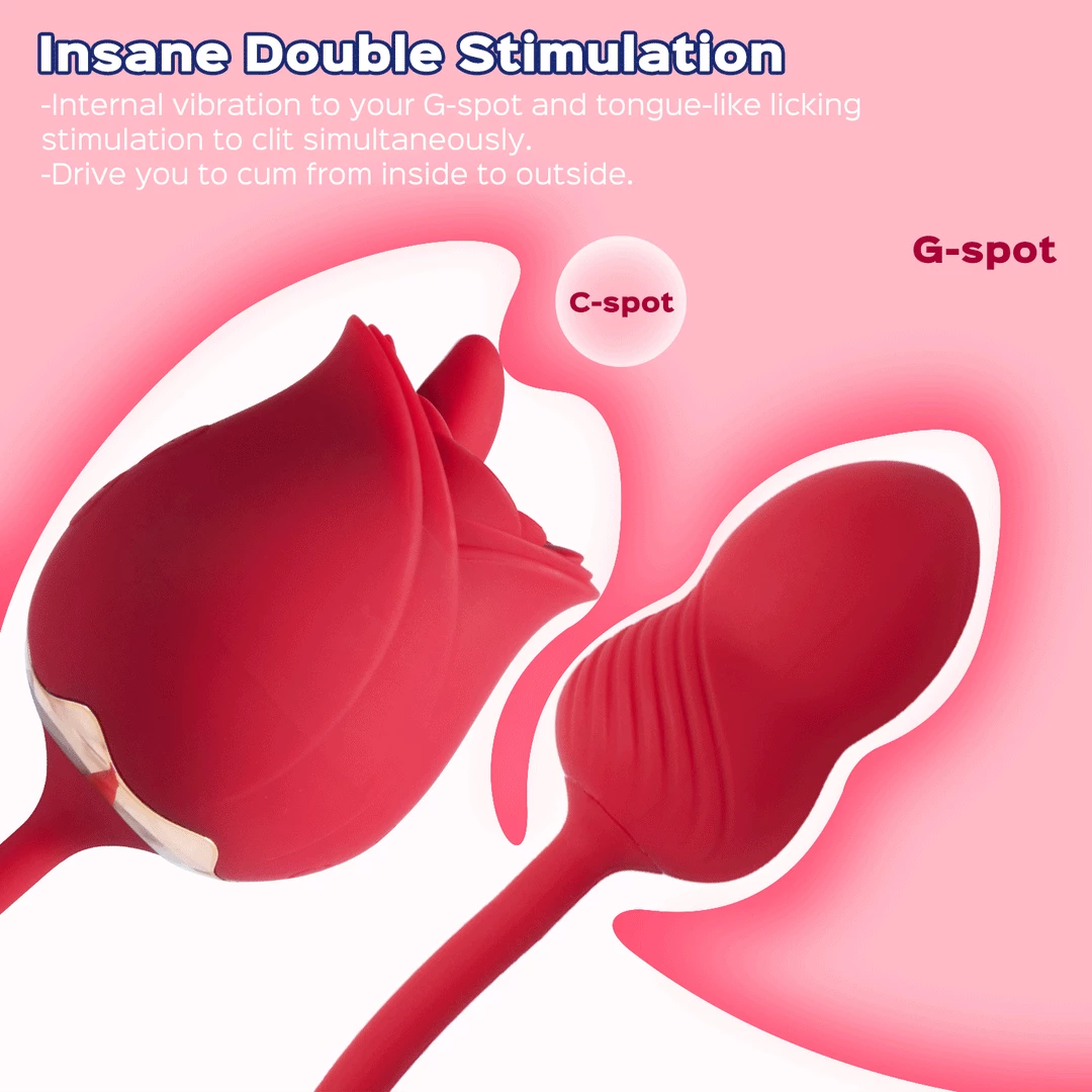 Juntame US Official Store | Shop Adult Sex Toys And Lingerie Fiona 2.0 - Rose Clit Licking Stimulator & Vibrating Egg 4 Juntame US Official Store | Shop Adult Sex Toys And Lingerie Fiona 2.0 - Rose Clit Licking Stimulator & Vibrating Egg
