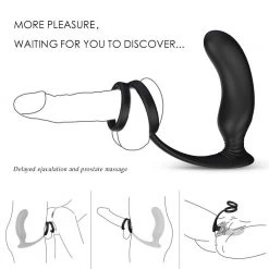 Honey Play Box Lanco - 3 In 1 Prostate Stimulator With Cock Ring