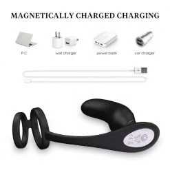 Honey Play Box Lanco - 3 In 1 Prostate Stimulator With Cock Ring