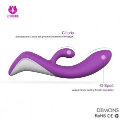 Honey Play Box Demons - Curved Silicone G Spot Vibrator Vibrators