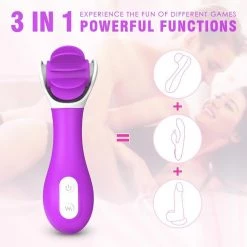 Honey Play Box Vibrators Huntley - Clit Vibrator 3 In 1