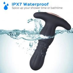 Juntame-Toys New Agas - Thrusting Butt Plug With Remote Control