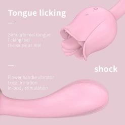 Honey Play Box Vibrators Brenda - The Rose Clit Licker & G-spot Vibrator