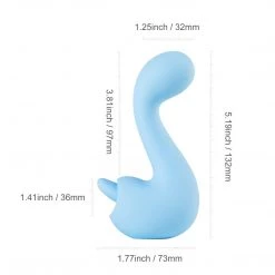 Juntame-Toys Swan - Double-ended Licking Vibrator