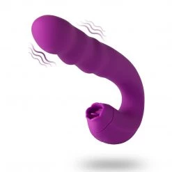 Juntame-Toys Lilian - G Spot Vibrator With Rotating Head & Vibrating Tongue New