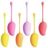 Juntame US Official Store | Shop Adult Sex Toys And Lingerie New Mango – Colorful Set Of 6 Silicone Weighted-ball Kegel Exercisers