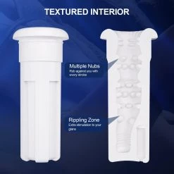 Juntame-Toys Iman - Sucking & Vibrating Male Masturbator Cup With Handle New